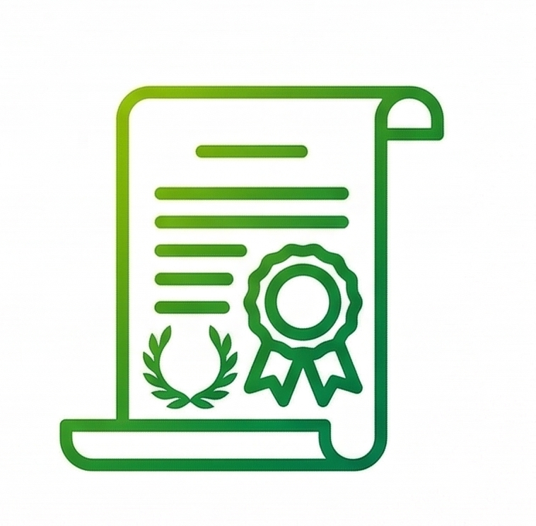 Zertfifikat Icon
